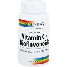 Solaray Vitamins & Supplements Solaray Vitamin C Bioflavonoids 1:1 Ratio 100 VegCaps 100 pcs