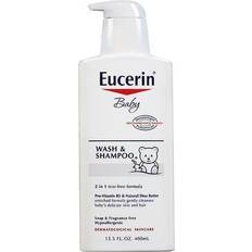 Eucerin Baby Wash & Shampoo Fragrance Free 13.5fl oz