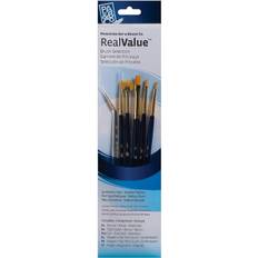 Painting Accessories Princeton Crafts & Sewing Real Value Series Blue Handled Brush Sets 9133