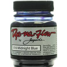 Textile Paint Jacquard Dye-Na-Flow Fabric Color Midnight Blue, 2.25 oz jar