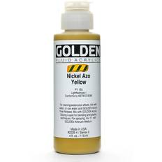 Golden Fluid Acrylics nickel azo yellow 4 oz