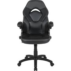 Padded Armrest Gaming Chairs Flash Furniture X10 Gaming Chair - Black