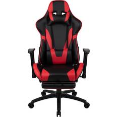 Fabric Gaming Chairs Flash Furniture X30 Gaming Chair - Black/Red