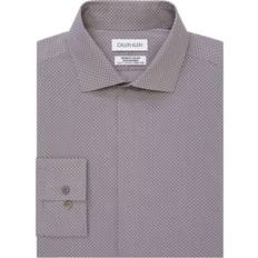 Calvin Klein Infinite Color Slim Fit Dress Shirt - Gray