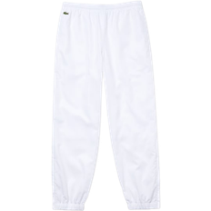 Lacoste Sport Tennis Diamond Weave Taffeta Trackpants Men - White