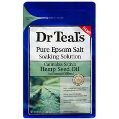 Bath Salts Dr Teal's Pure Epsom Salt Soaking Solution Calm & Balance with Hemp Seed Oil 48oz