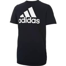 Adidas T-shirts Children's Clothing adidas Kid's Climalite Badge of Sport Tee - Black (CM5174)