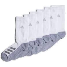 Underwear adidas Cushioned Angle Stripe Crew Socks 6-pack Kids - White