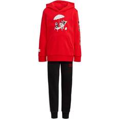 adidas Disney Mickey and Friends Hoodie and Pants Set - Vivid Red (HB9465)