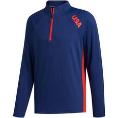 adidas USA Mid-Weight Layer Sweatshirt Men - Dark Blue/Red