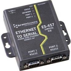 Brainboxes Power Over Ethernet 2 Rs232 Poe