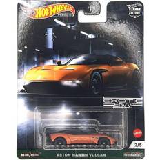 Hot Wheels Toy Vehicles Hot Wheels Premium Car Culture Aston Martin Vulcan (Orange) Exotic Envy Series