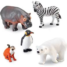 Tre Figurer Learning Resources Jumbo Zoo Animals