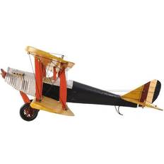 Plastic Toy Airplanes AJ014 Yellow Curtis Jenny Plane1:18
