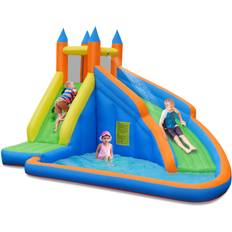 Plastic Toys Costway Inflatable Water Slide Mighty Bounce House
