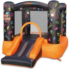 Hoppers Bounceland Kidz Rock Bounce House with Lights and Sound