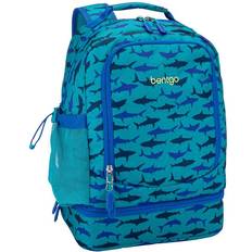 Laptop/Tablet Compartment School Bags Bentgo Kids Prints 2-in-1 Backpack - Sharks