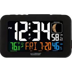 Date Display Alarm Clocks LA CROSSE TECHNOLOGY 617-1485