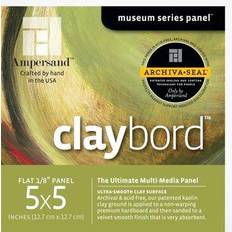 Foam Clay Ampersand Art Claybord, Uncradled, 1/8" Profile, 5" x 5" 4/Pkg
