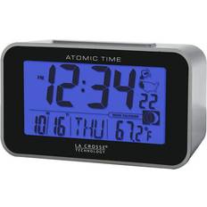 Date Display Alarm Clocks LA CROSSE TECHNOLOGY Atomic