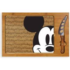 Glass Serving Trays Picnic Time Disney Mickey Mouse Icon Serving Tray 3pcs