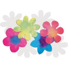 Paper Liquid Watercolor Diffusing Paper Flower Shapes