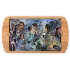 Glass Serving Trays Picnic Time Star Wars Parawood Billboard Serving Tray