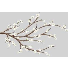 RoomMates White Blossom Branch Giant Decals Michaels White One Size
