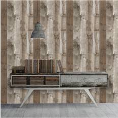 Wallpaper Tempaper Repurposed Wood (RE555)