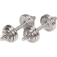 Weights Sunny Health & Fitness Chrome Dumbbell Set 15kg
