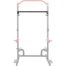 Sunny Health & Fitness Exercise Racks Sunny Health & Fitness Pull Up Bar Attachment for Power Racks and Gym Cages Cage Attachment (SF-XFA001)