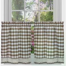 Checkered Curtains & Accessories Achim Buffalo 60.96x73.66cm