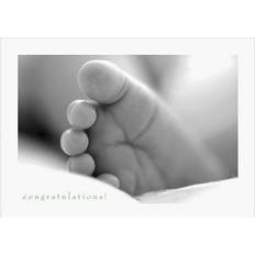 Gift card 25 JAM Blank Congratulations Card Sets, 25/pack, Baby's Foot