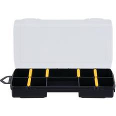 Stanley Assortment Boxes Stanley 8.25 in. Organizer with Clear Lid Black/Yellow