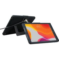 Cases RA53948 Security Case with Kickstand & Antitheft Cable for iPad 10.2 in. 7th Generation, Black