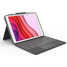 Apple iPad 10.2 Keyboards Logitech Combo Touch Backlit Keyboard Case