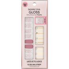 Dashing Diva Gloss Ultra Shine Gel Palette Glitter Glamour 32-pack