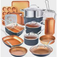 Cookware Gotham Steel - Cookware Set with lid 20 Parts