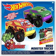 Monster Trucks Hot Wheels Monster Wood Trucks 2 Pack
