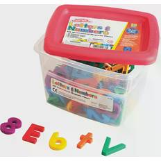 Plastic Magnetic Figures Educational Insights Alpha Magnets Letters & Numbers