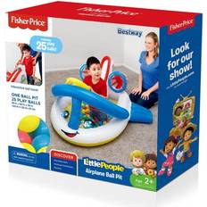 Ball Pit Bestway Fisher Price Little People Airplane Ball Pit Set - 25 balls