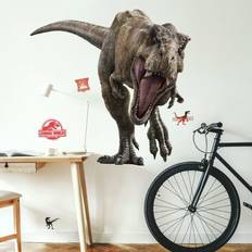 Interior Decorating RoomMates RoomMates Jurassic World 2 T-Rex Brown Giant Wall Decal