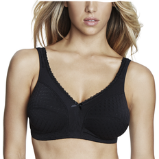 Dominique Marcelle Everyday Wirefree Soft Cup Comfort Bra - Black