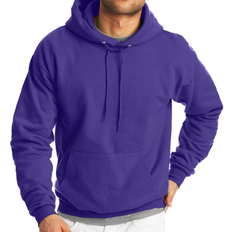 Hanes EcoSmart Pullover Hoodie Unisex - Purple