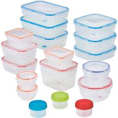Freezer Safe Kitchen Accessories Lock & Lock Easy Essentials Color Mates Food Container 36pcs