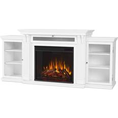 White Fireplaces Real Flame Calie Media Cabinet