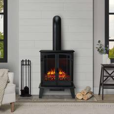Cast Iron Electric Fireplaces Real Flame 5020E-BK