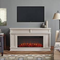White Fireplaces Real Flame Torrey
