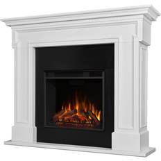 White Fireplaces Real Flame Decorative