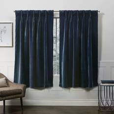 Velvet Curtains & Accessories Exclusive Home Heavyweight 2-pack 68.58x160.02cm
